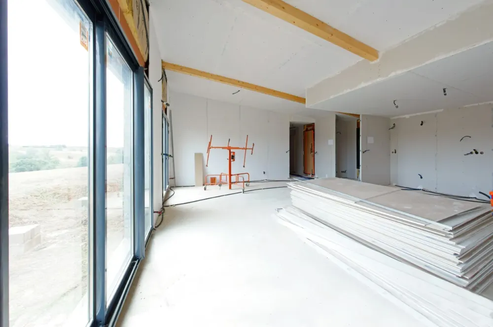 Plaque de plâtre à Clisson